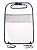 Органайзер на спинку переднего сиденья iSky, ПВХ, 58x44 см, прозрачный